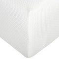 Super Plush 10 In. Medium Gel Memory Foam Mattress For Twin Xl Size Bed In A Box Withwhite Aloe Vera Cover White Bedroom Modern Memory Foam Polyester Twin Xl