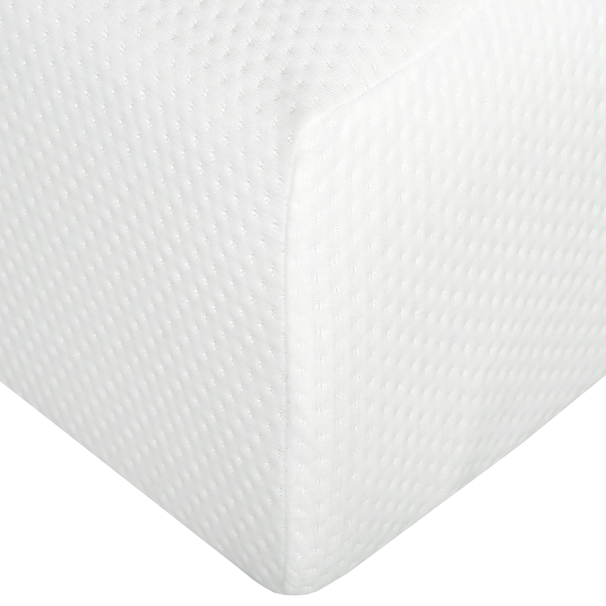 Super Plush 10 In. Medium Gel Memory Foam Mattress For Twin Xl Size Bed In A Box Withwhite Aloe Vera Cover White Bedroom Modern Memory Foam Polyester Twin Xl