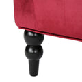 Seat Wine Red Velvet