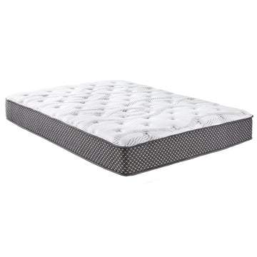 10" Quilted Hybrid Twin Xl Mattress, Medium Firm Black White Foam Spring Twin Xl