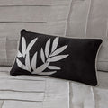 7 Piece Faux Suede Comforter Set Grey Cal King California King Grey Polyester