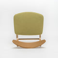 Counter Height Chair Set Of 2 Green Fabric