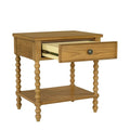 Nightstand Natural See Below Natural Wood