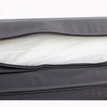 Gray Broadway Ian Chaise Lounge Cushion Triple Folds Gray Waterproof Fabric
