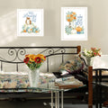 2 Piece Vignette I Beautiful Fall Most Of All White Framed Wall Art For Living Room, Bedroom Wall Art Print For Home Decor By Deb Strain Multicolor Wood Paper