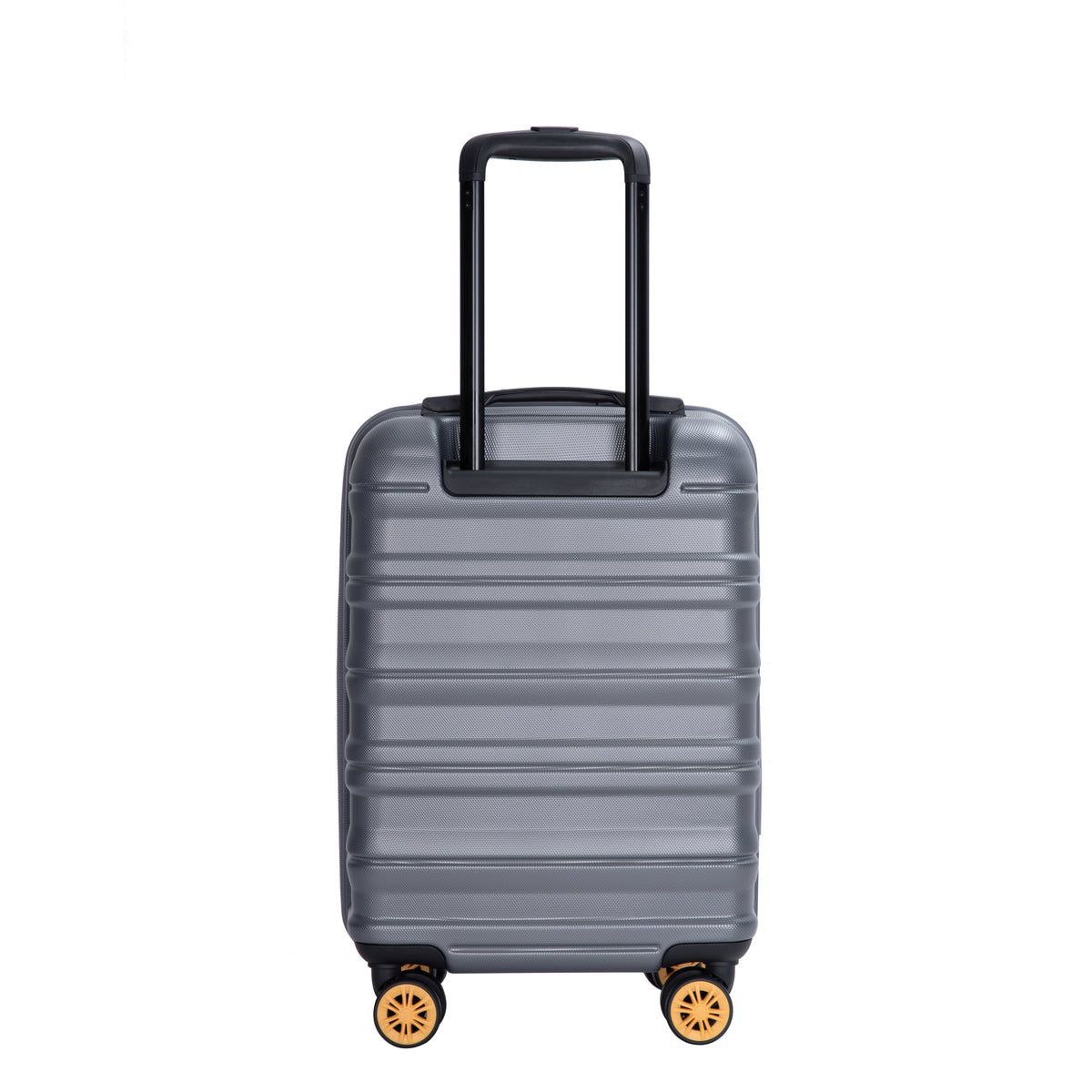 Carry On Luggage Airline Approved18.5" Carry On Suitcase With Tsa Approved Carry On Luggage With Wheels Carry On Bag Hard Shell Suitcases, Dark Grey Dark Grey Abs Pc