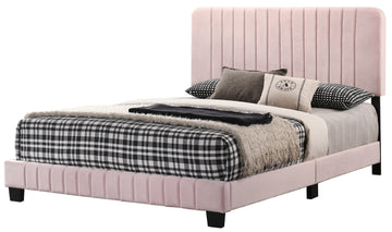 Lodi G0406 Fb Up Full Bedpink Pink Foam Velvet