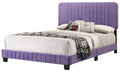 Lodi G0502 Qb Up Queen Bedpurple Purple Foam Velvet