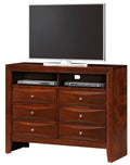 Marilla G1550 Tv2 Media Chestcherry Cherry Particle Board