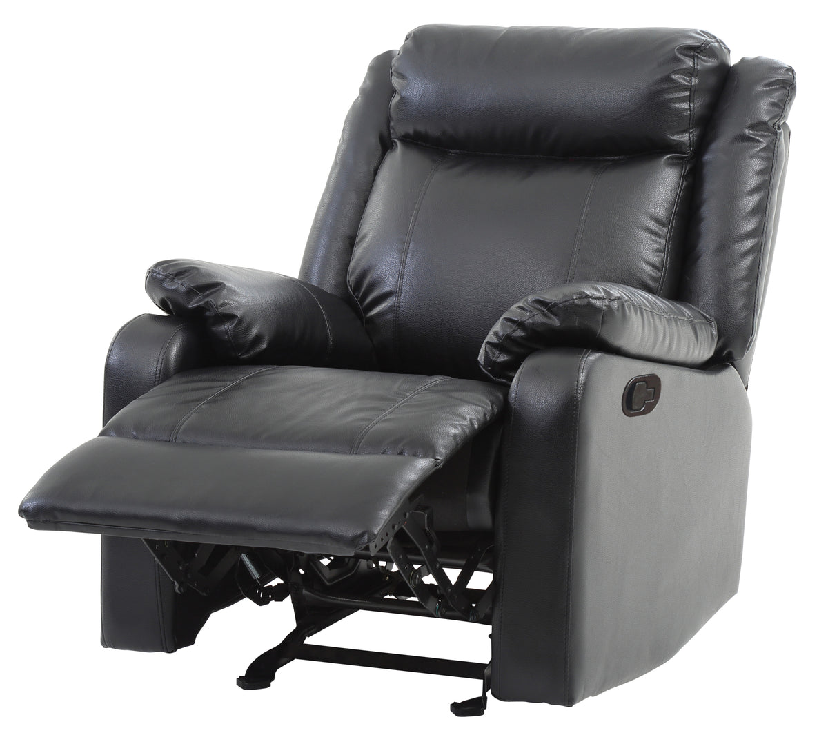 Ward G761A Rc Rocker Reclinerblack Black Foam Pu