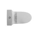 1.1 1.6 Gpf Elongated Comfort Height Floor Mounted One Piece Toilet, Cupc Certified, Watersense Cetified, Ceramic, White Color, Soft Close Seat White Ceramic