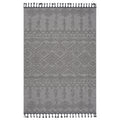 Naar Guros Collection 5X7 White White Traditional Indoor Outdoor Area Rug White Polypropylene