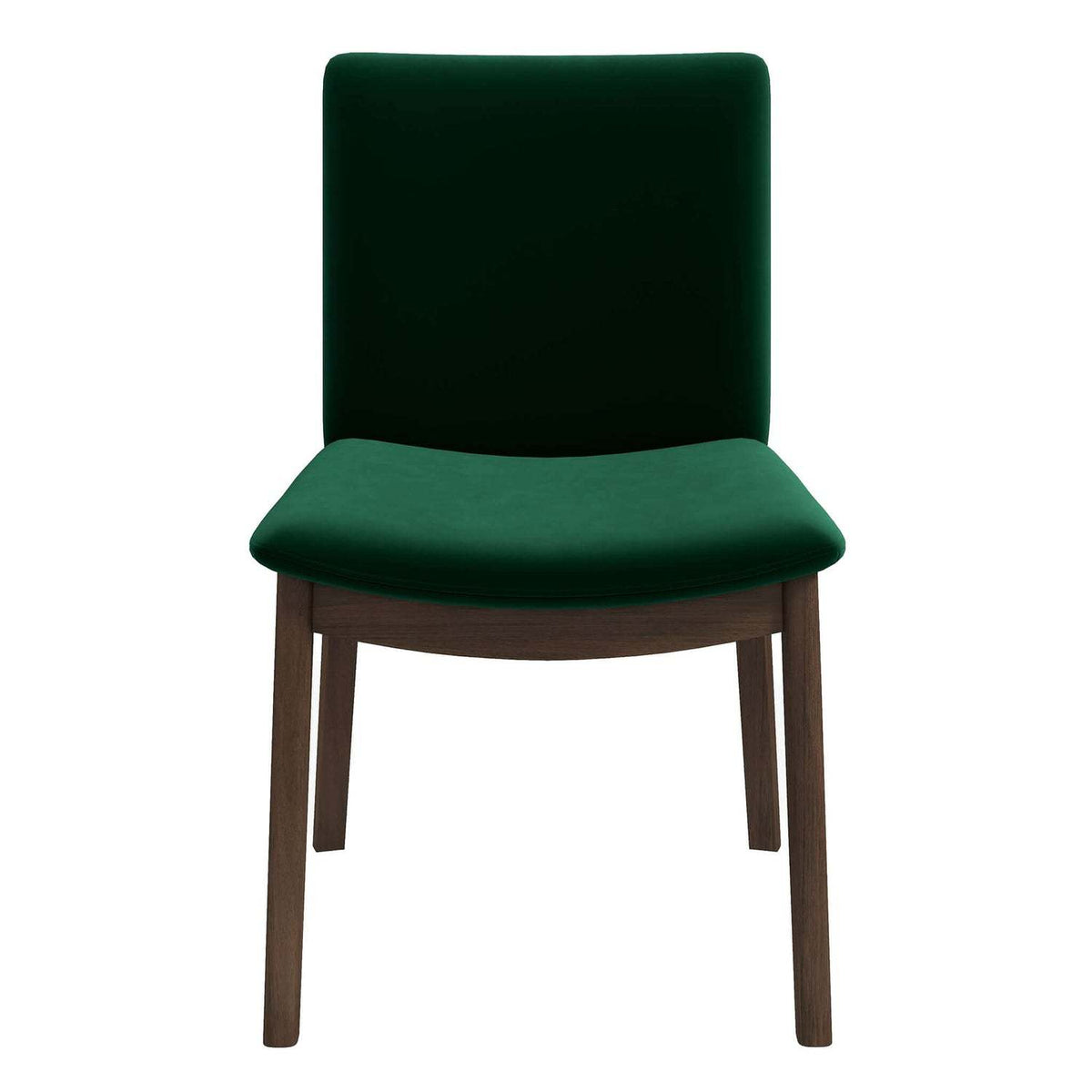 Kate Mid Century Modern Dining Chair Set Of 2 Multi Velvet