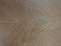 Transitional 9Pc Dining Set Dining Table 6Xside Chairs And 2X Arm Chairs Cushion Seat Ash Oak Finish Kitchen Dining Room Wood Dining Room Distressed Finish Rubberwood Rectangular Dining Table With Chair Wood Wood Oak Seats 8 72 Inches Removable Leaf