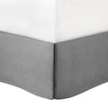 Embroidered 8 Piece Comforter Set Grey King King Grey Polyester