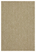 Earth Gc Ntl1014 Jute White 2 Ft. 7 In. X 7 Ft. 3 In. Indoor Outdoor Area Rug Natural White Polyester Polypropylene