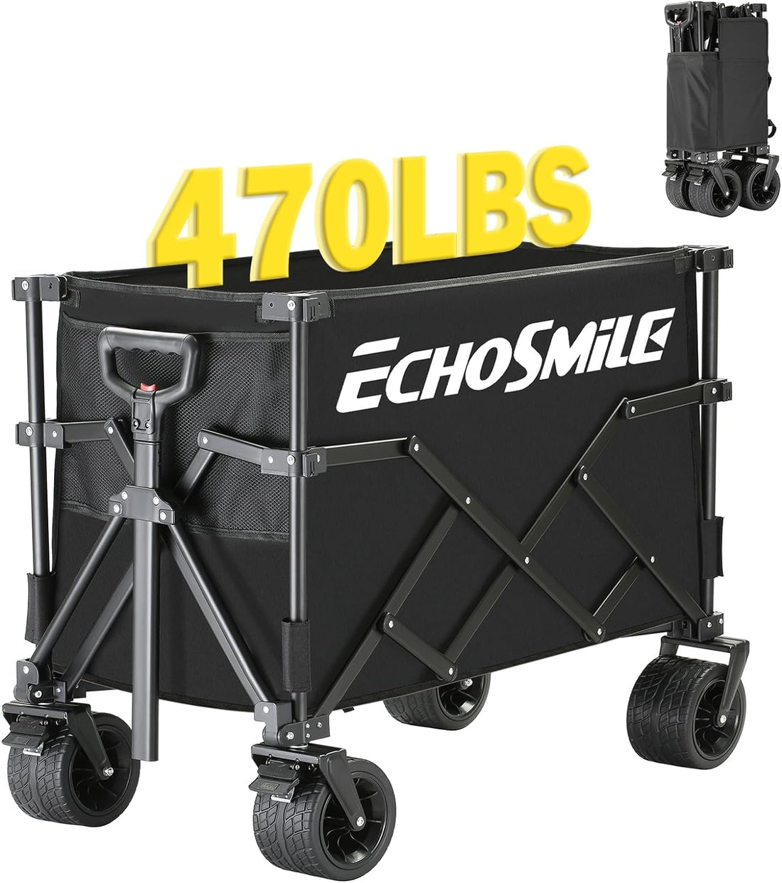 Black Taller Campers With Removable Inner Pocket Sku:Gcc130Bbhq Black Metal