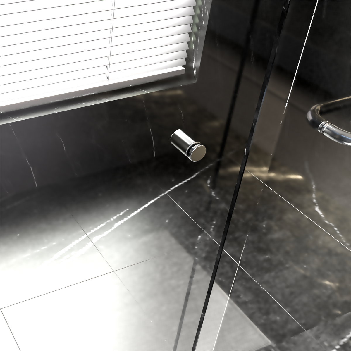56" 60"W*70" H Semi Frameless Double Sliding Shower Door, Bypass Shower Door, 1 4" 6Mm Thick Sgcc Tempered Glass Door, Chrome Chrome Glass Metal