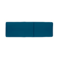 Nadine Chaise Lounge Cushion Blue Wood Waterproof Fabric