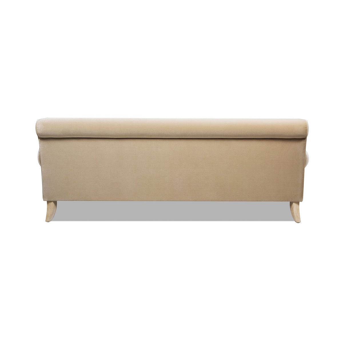 Alana 88" Lawson Two Cushion Tightback Sofa, Fawn Brown Performance Velvet Brown Foam Velvet 2 Seat