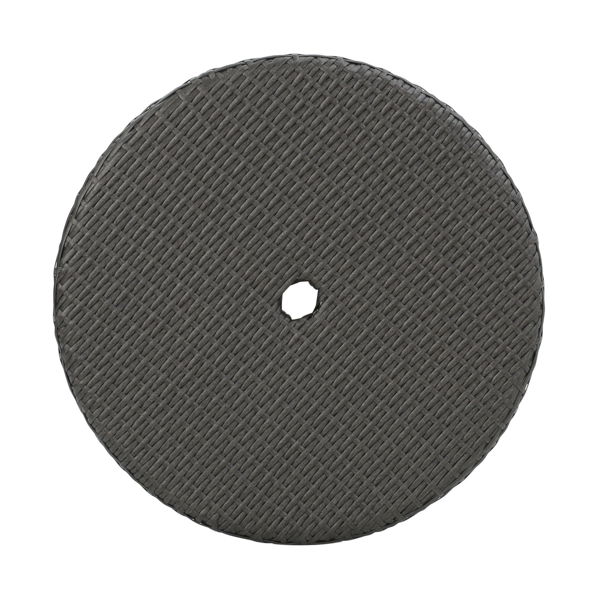 Corsica Rd Bistro Table Grey Rattan