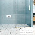 Anti Splash Threshold Only, 24D01P22 Gx Gold Stainless Steel