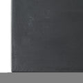 50000 Btu Outdoor Rectangle Iron Propane Fire Pit Table With Tank Holder Dark Gray Dark Gray Iron