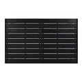 High Quality Steel Outdoor Table And Chair Set, Suitable For Patio, Balcony, Backyard. Black Seats 6 Steel