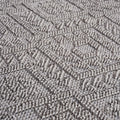 Naar Guros Collection 2X8 White White Traditional Indoor Outdoor Area Rug White Polypropylene