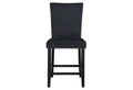 Mikha Black Bar Stools Kit Of 2 Black Mdf