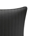 Cotton Quilted Euro Sham Black Euro Sham Black Cotton