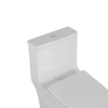 1.1 1.6 Gpf Elongated Comfort Height Floor Mounted One Piece Toilet, Cupc Certified, Watersense Cetified, Ceramic, White Color, Soft Close Seat White Ceramic