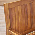 Wilson Dining Chair,Set Of 2 Teak Acacia Wood