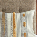 3 Piece Cotton Duvet Cover Set King Multicolor Cotton