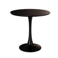 Black Round Dining Table, 31.5