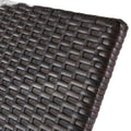 Kauai Pe Wicker Chaise Brown Multi Rattan Metal