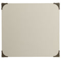 White 1 Drawer End Table White Primary Living Space Contemporary Drawers Rectangular Wood