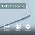 4 Piece Cotton Reversible Embroidered Quilt Set With Throw Pillow Aqua King Cal King King Aqua Cotton