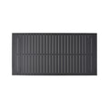 Outdoor Dining Set, Dining Chair Set Of 6 Aluminum Dining Table, Gray Black Black Grey Aluminum