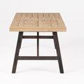 Bettina Dining Set 3 Pcs No Light Brown Acacia Wood
