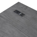 Queen Murphy Bed With Large Drawers,Gray Queen Gray Plywood