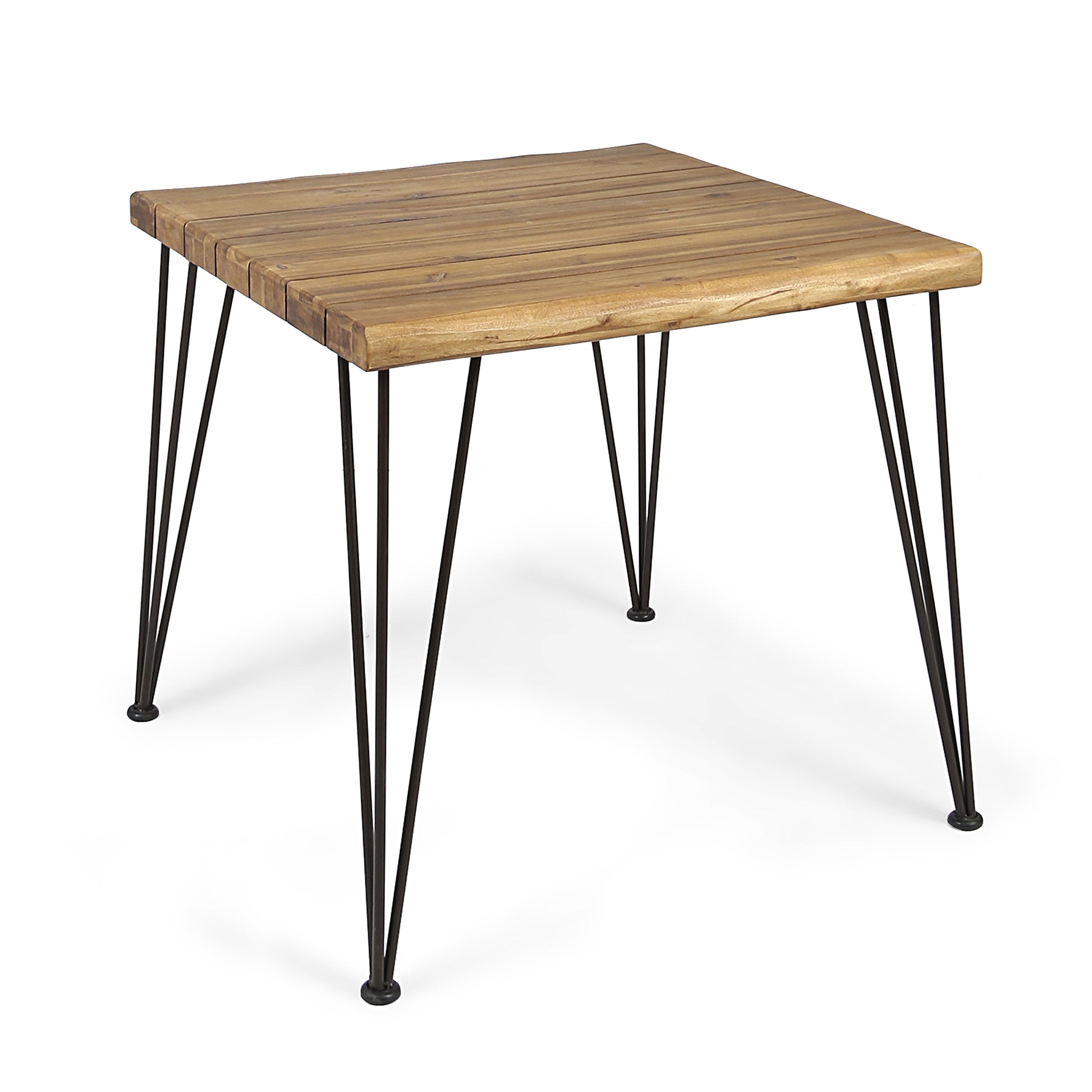 Zion Industrial Wood And Metal 32.5 Teak Wood