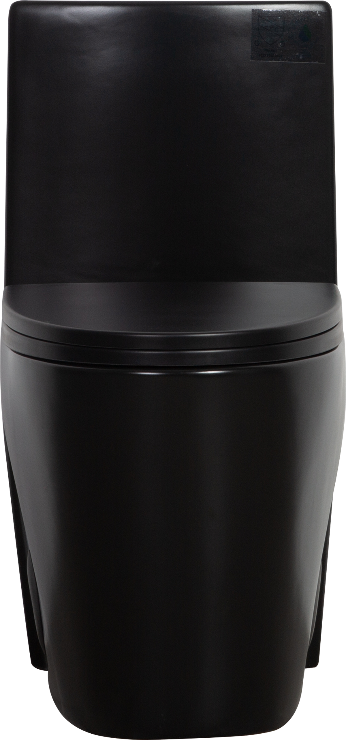 Dual Flush One Piece Toilet 1.1 1.60 Gpf, Water Saving Elongated Comfort Height Floor Mounted, Soft Close Seat, 1000 Gram Map Flushing Score Toilet, Matte Black 24T01 Mb Matte Black Ceramic