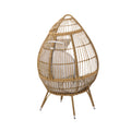 Serina Teardrop Chair Natural Iron