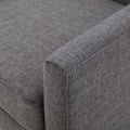 Kd Accent Chair Light Grey Fabric
