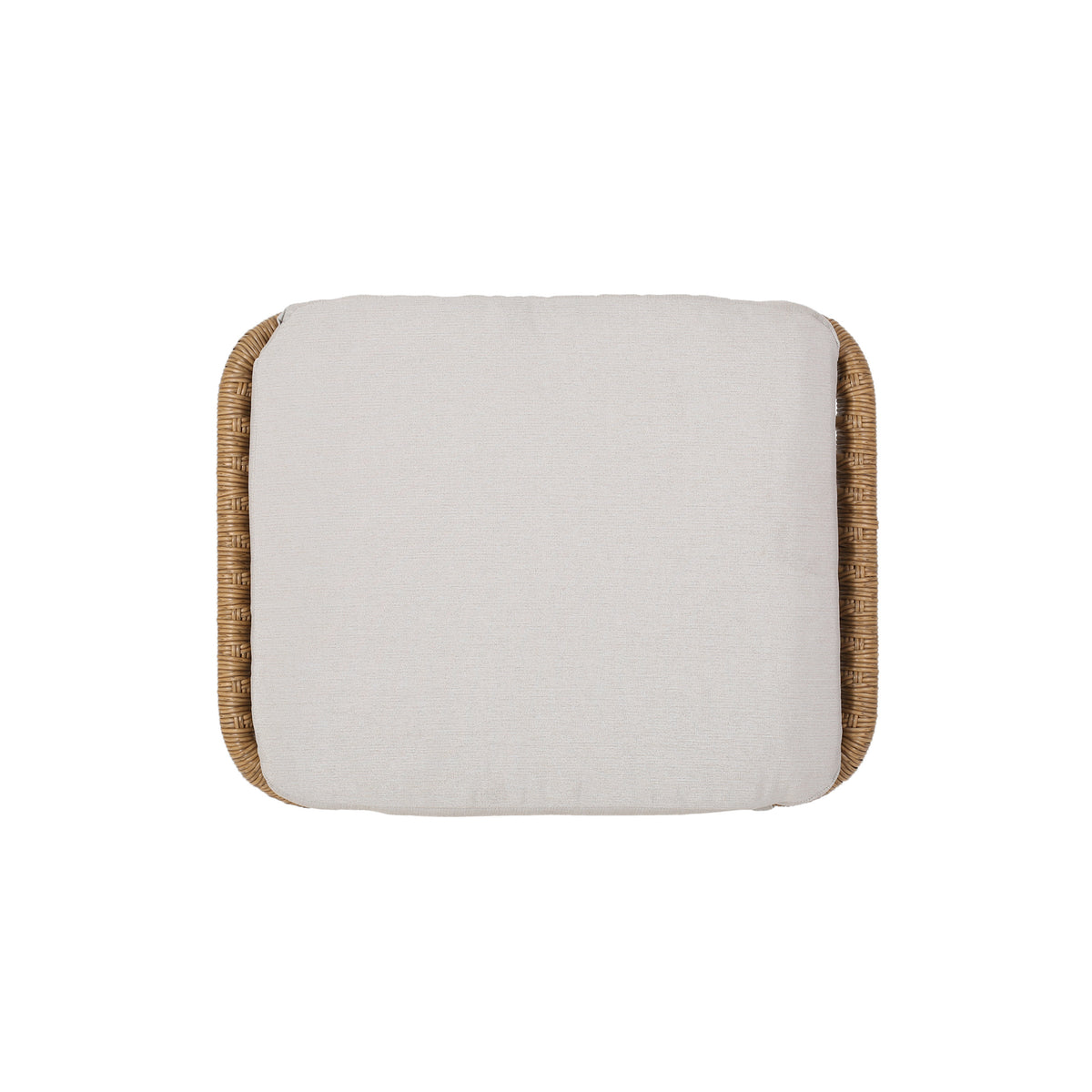 Montana Ottoman Beige Brown Iron Plastic