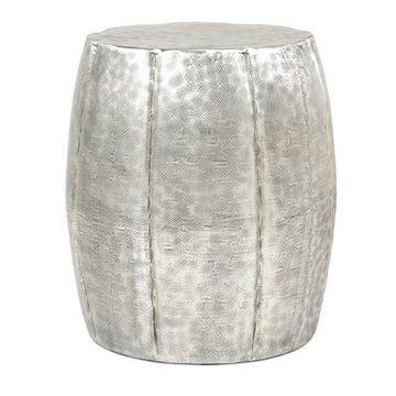 D16.8X22" Vanora Accent Table Silver Aluminium