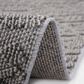 Naar Guros Collection 8X10 White White Traditional Indoor Outdoor Area Rug White Polypropylene