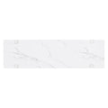 Retro Elegant Console Table With Marble Effect Top And Versatile Storage Solutions For Entryway And Living Room Antique White Antique White Solid Wood Mdf