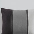 7 Piece Faux Suede Comforter Set Black King King Black Polyester